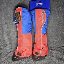 Berghaus Yeti Insulated III Gaiters Gore-Tex Blue/Red Size S New With Tags