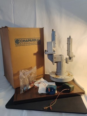   Vintage C-BAND LNB* CHAPARRAL Feedhorn servo motor Slimline II Ku-band Noise 