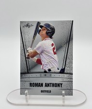 Roman Anthony Rookie Silver Card by Leaf 2023/ Boston Red Sox