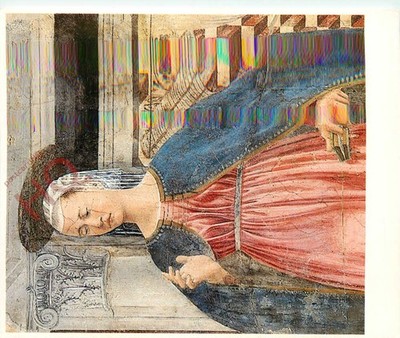 Ansichtskarte ~ Piero Della Francesca, Annunciazione