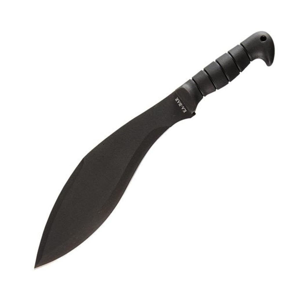 KA-BAR Kukri Machete 11.5" 1085 Black Blade Kraton Handle Bl