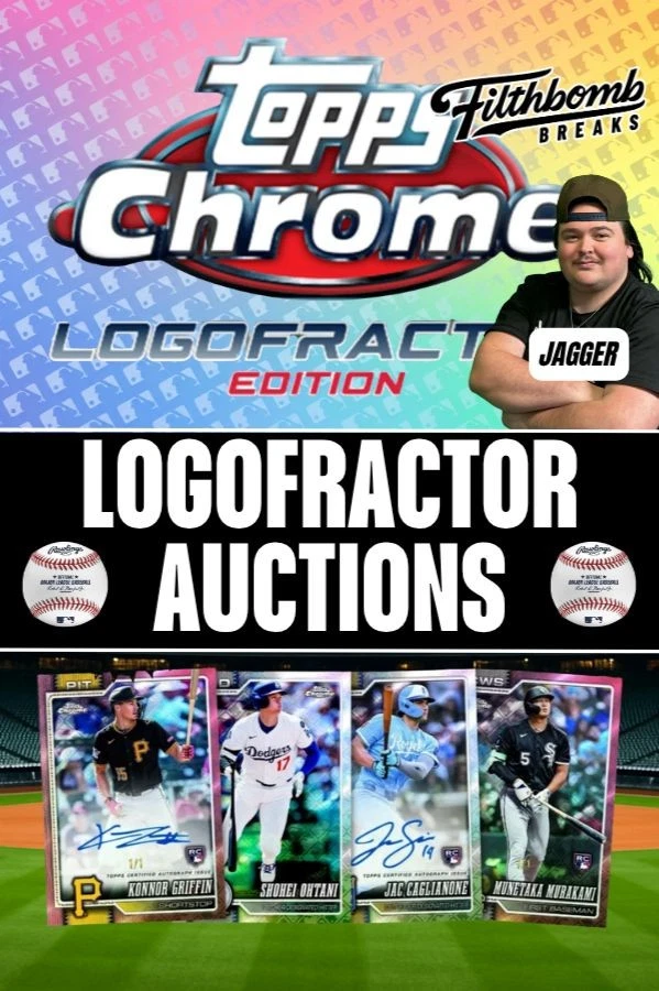 $1 START TOPPS CHROME LOGOFRACTOR W/ JAG!!