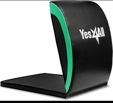 Durable Non-Slip Ab Exercise Mat - Engage Core with Tailbone Protection Design