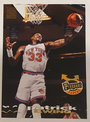 Patrick Ewing New York Knicks 1993-94 Topps Stadium Club NBA Trading Card  #189 