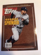 2019 Topps Archives Topps Magazine Design George Springer Astros TM16