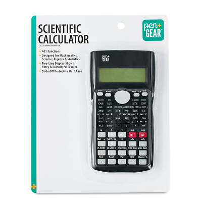 Scientific Calculator for High School Classes and Engineering, Black