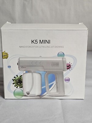 K5 Mini Nano Spray Gun, 350ml Capacity, Rechargeable, Portable, Nano Atomization