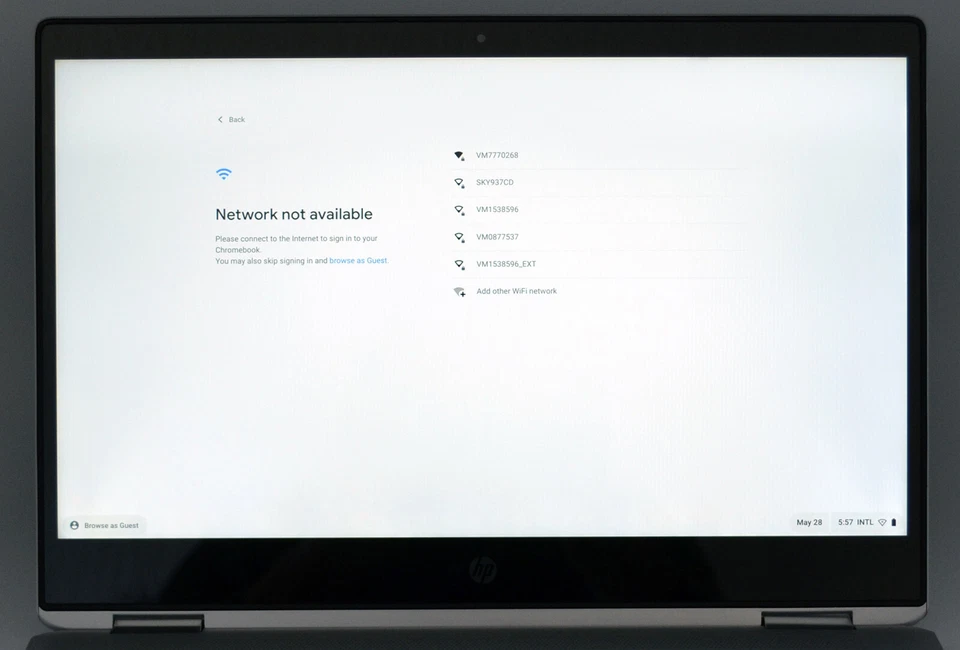 HP Chromebook x360 Flip 2-in-1 - 14" Touchscreen - 8GB RAM - Excellent Condition - Image 3 of 4
