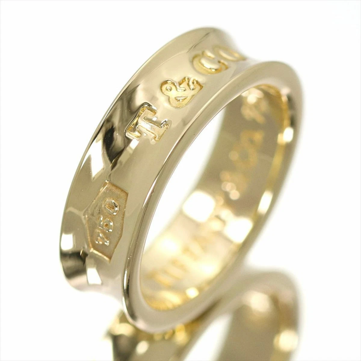Tiffany 1837 deals gold ring