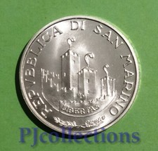 M269-SAN MARINO 1000 LIRE 1993 UNC SILVER/SILVER