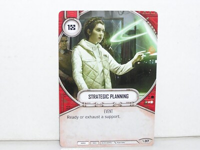Star Wars Destiny Two Player Game #037 Strategic Planning
