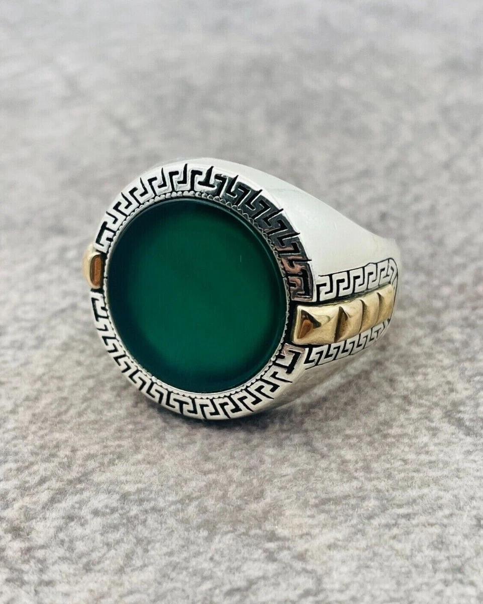 Aqeeq green deals stone