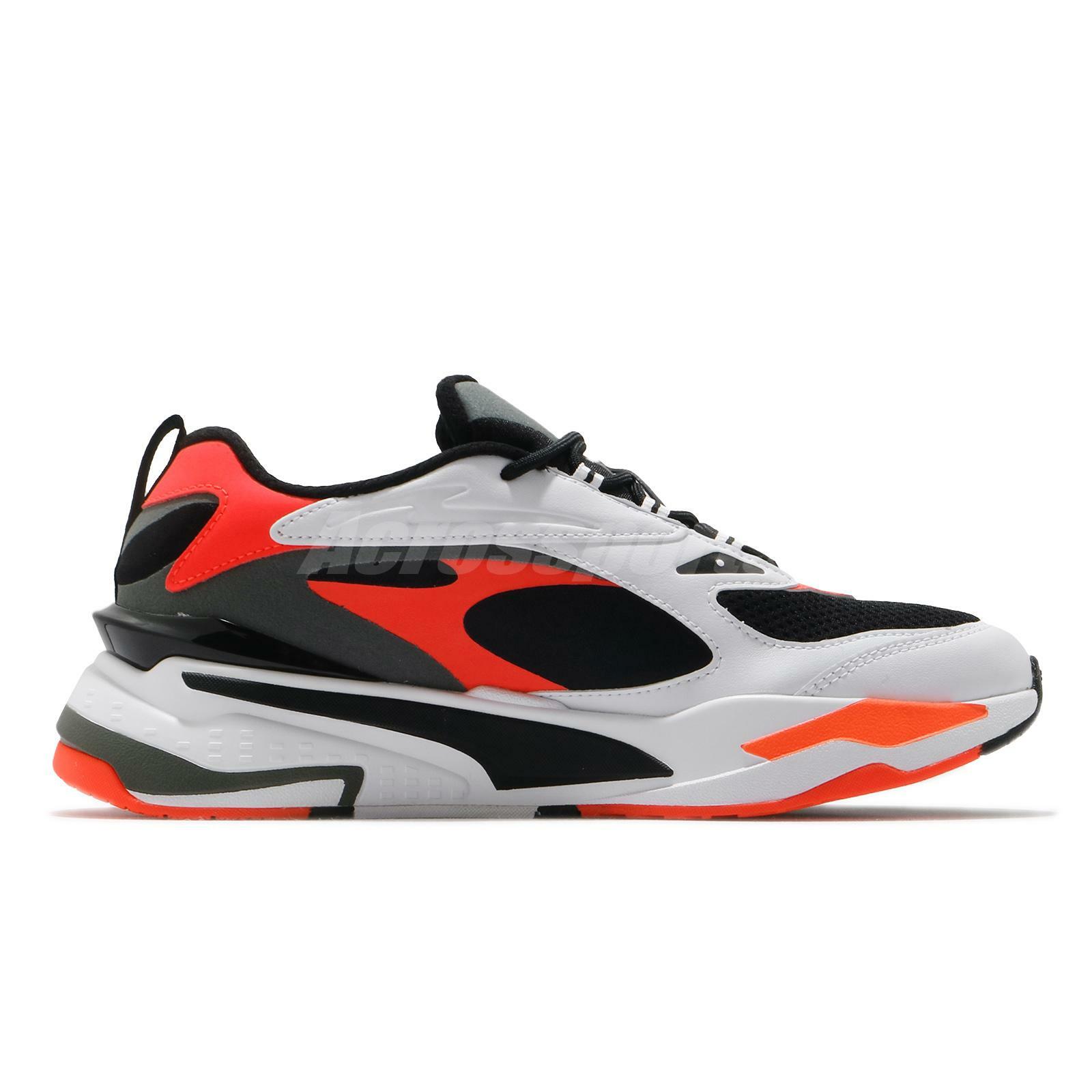 Puma RS-Fast Running System Black White Red Blast Men Casual Shoes 380562-05  - Shopping.com