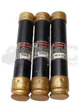 LOT OF 3 BUSSMAN FRS-R-50 TIME DELAY FUSE 50A 600VAC