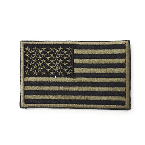 EE. UU. PARCHES BORDADOS BANDERA EE. UU. INSIGNIA EJÉRCITO GANCHO Y PARCHE DE BUCLE - Imagen 5 de 5