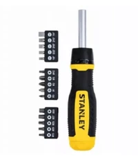 Stanley Multi Bit Ratcheting Screwdriver 15 Piece Set STHT60129 NEW