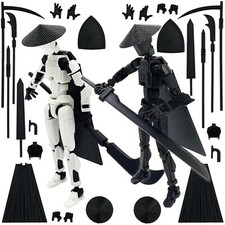 Titan 13 Action Figure Set (Assembly Completed), 3D Printed Multi-Jointed Mov...