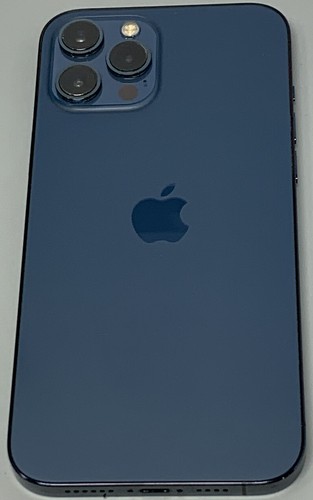 Apple Iphone 12 Pro Max 128gb Pacific Blue Locked Gsm T Mobile Fair Ebay