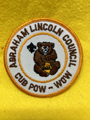 (135) Boy Scouts-  Abraham Lincoln Council - Cub Pow Wow patch