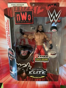 WWE ELITE FLASHBACK NWO MACHO MAN action figure RINGSIDE EXCLUSIVE RSC Wolfpack