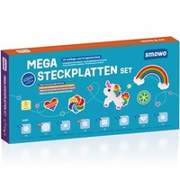 Smowo 8 BüGelperlen Platten In Vielen Formen - Steckplatten Set - Stiftplatten