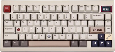 EPOMAKER TH80 PRO V2 Kabellose Gaming Tastatur mit RGB Bildschirm