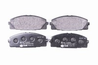 Hella 8DB 355 015-831 Bremsbelagsatz, Scheibenbremse FüR Toyota