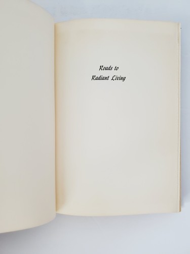 Roads to Radiant Living By Charles L Allen Vintage 1951 Hardcover Book Christian - Picture 13 of 22