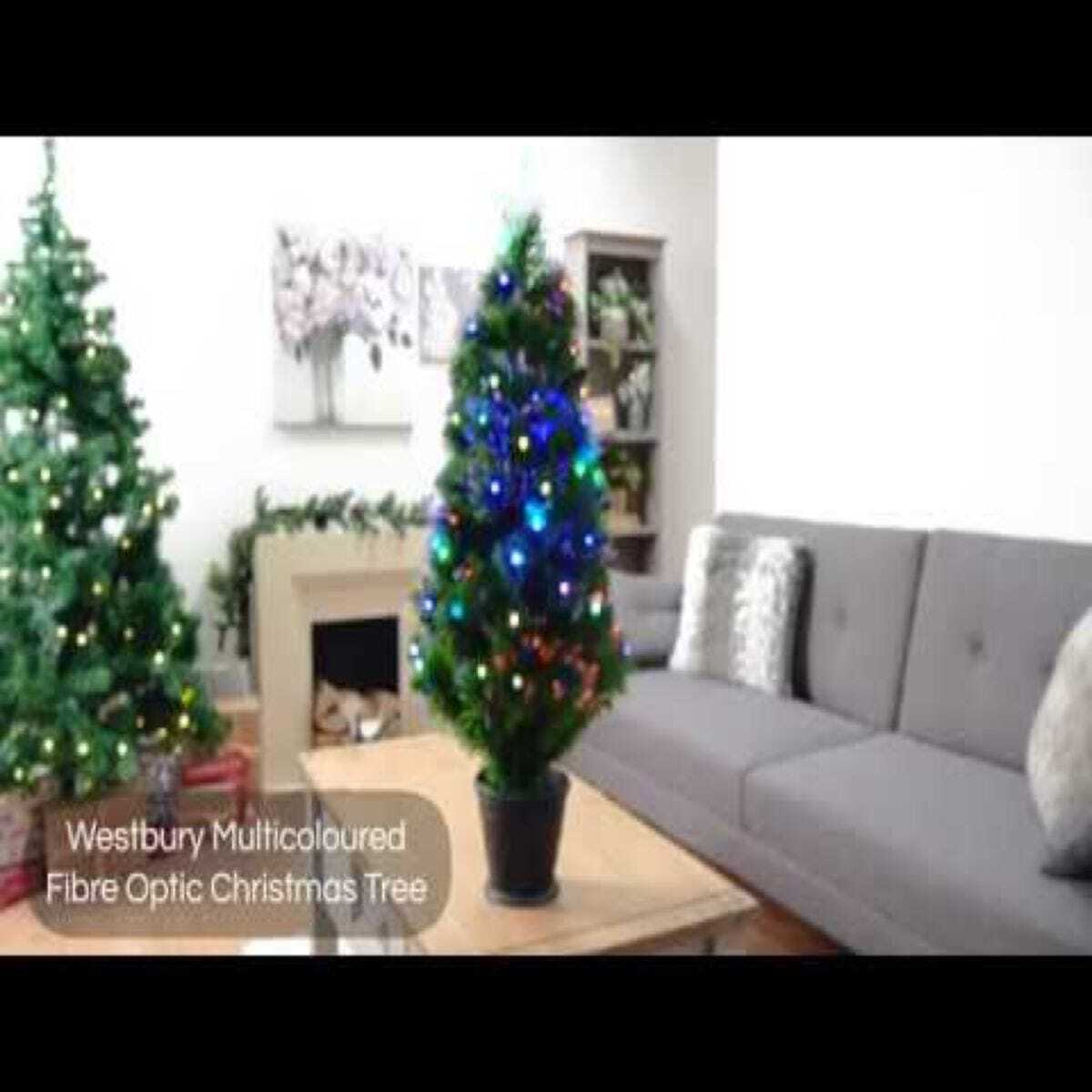 3ft Westbury Fibre Optic Christmas Tree eBay