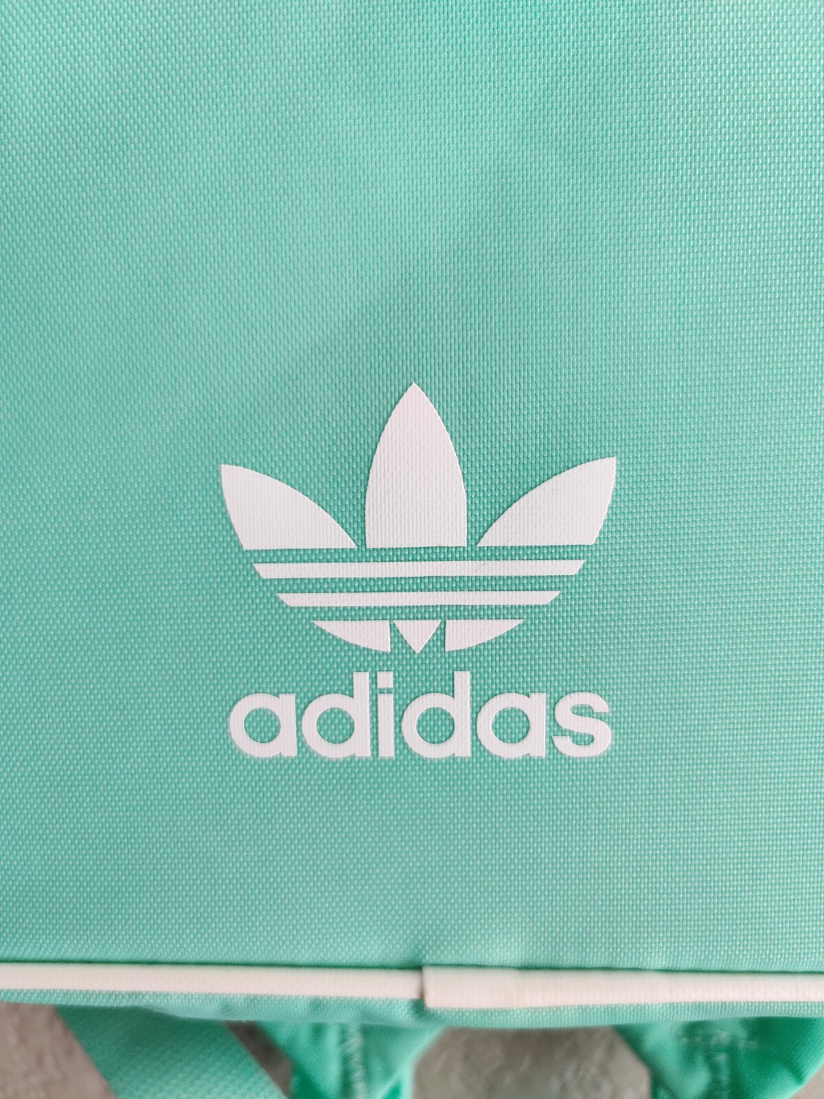 Adidas small Backpack Turquoise Small Logo Casual… - image 2