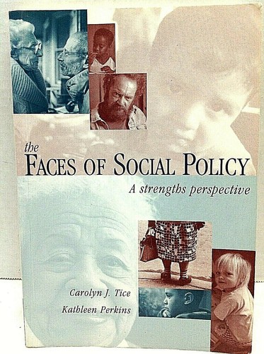 The Faces Of Social Policy A Strengths Perspective By Carolyn Tice Textbook - 第 1/4 張圖片