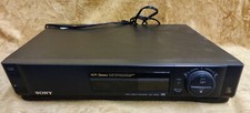 Sony SLV-700HF Video Cassette Recorder VINTAGE POWERS ON As Is Needs Repair