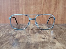 CADRE DE LUNETTES PILOTE VINTAGE RODENSTOCK REMPLI D'OR BLANC FABRIQUÉ EN ALL...