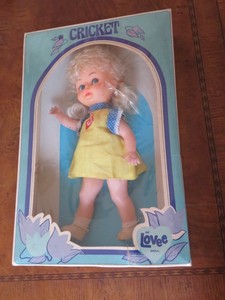 Cricket-Doll-by-Lovee-Vintage-Mint-in-Box-Blonde-NRFB-BD80