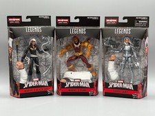 PUMA   SILVER SABLE   BLACK CAT Marvel Legends 6  KINGPIN BAF arm Spider-Man