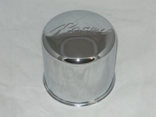PACER FITS 4.25" DIAMETER BORE CHROME WHEEL RIM CENTER CAP PUSH THRU 102HM
