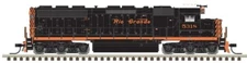 40005599 N-Scale Atlas EMD SD45 Low Nose - Sound and DCC Denver & Rio Grande Wes