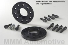 H&R ABE Spurverbreiterung schwarz 10/20 mm Set BMW 5er E60,E61 (560L) Spurplatte