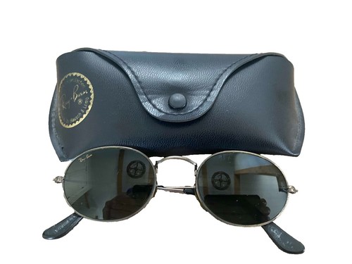 Vintage B&L Ray-Ban Oval Sunglasses W2981 Gold Frame Tortoise