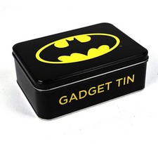Batman Lunch Box Tin Enamel Badge School Gift