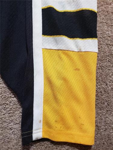 Vintage BOSTON BRUINS Men's CCM NHL S Hockey Jersey Shirt Top Bear Patches Black - Picture 18 of 24