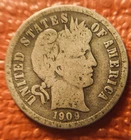 1909-d Barber Dime