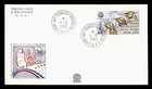 DR WHO 1982 FRENCH ANTARCTIC FSAT FDC PHILEX EXPO PENGUIN $8 M81281