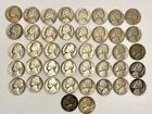 Lot Of 42 Silver Nickels From 1940 - 1963 (mainly 40s)