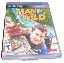 Man vs. Wild with Bear Grylls 2011 Sony Playstation 3 PS3 W/Manual Tested &Works