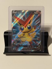 Pokémon TCG Victini V 144/163 SWSH05 Battle Styles Ultra Rare Full Art Holo MINT on eBay