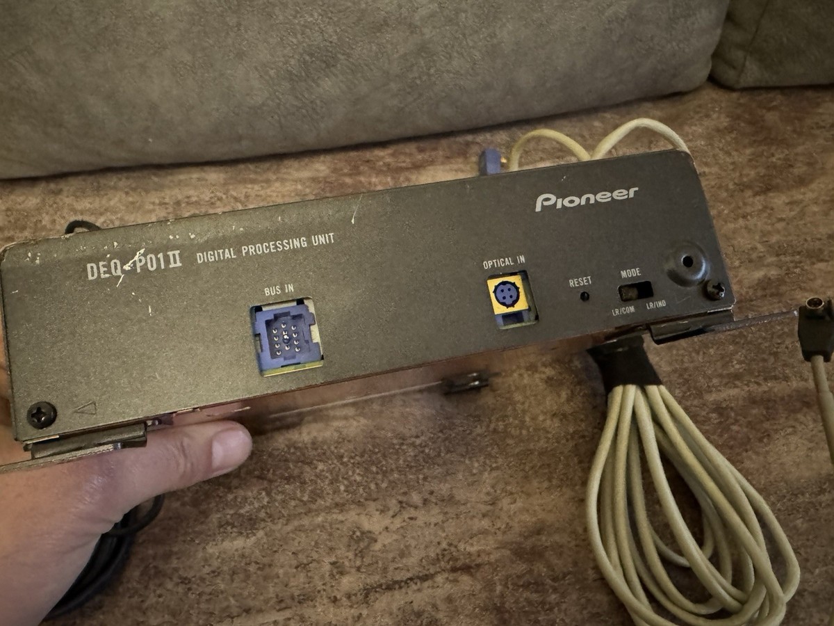 PIONEER CARROZZERIA DEQ-P01 II DSP Digital Processing Unit Car