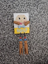 VTG LAUNDRY WMG ANTHROPOMORPHIC SOAP DETERGENT BOX w/STARS SHELF SITTER - 2010