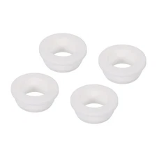 4Pcs T Type Rubber Grommet Mount Dia 34.8mm ID 25mm H 16mm Seal Protection