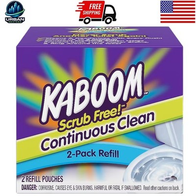 Kaboom 2-Count Toilet Bowl Cleaner Refill New (Free Shipping)